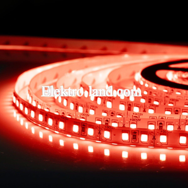 Светодиодная лента  красный цвет B-LED 2835-120-R-20  негерметичная, 1м